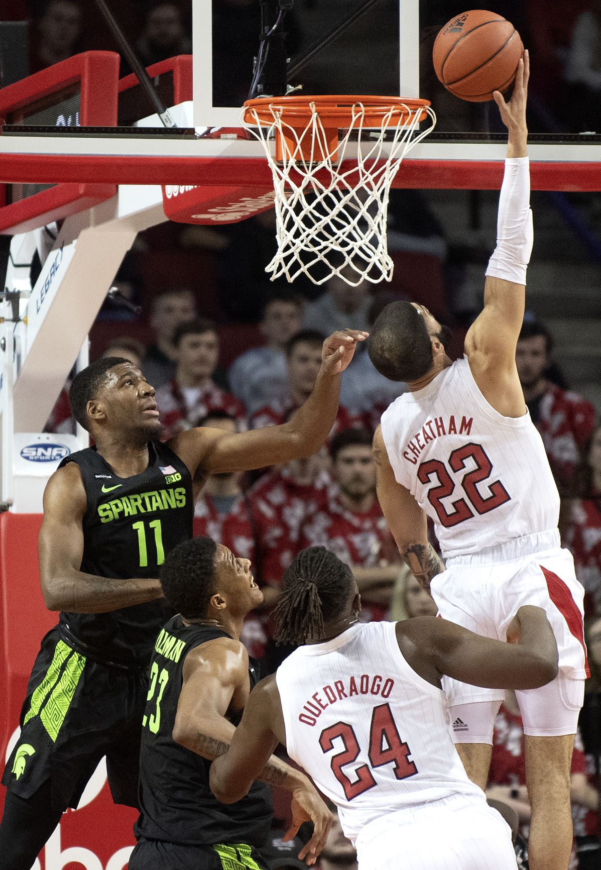 Michigan State vs. Nebraska, 2.20